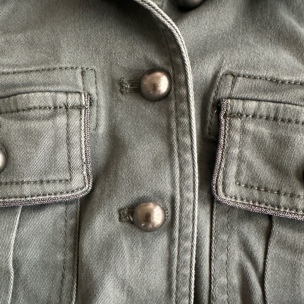 White House Black Market Slate Utility Jacket - Picture 14 of 16